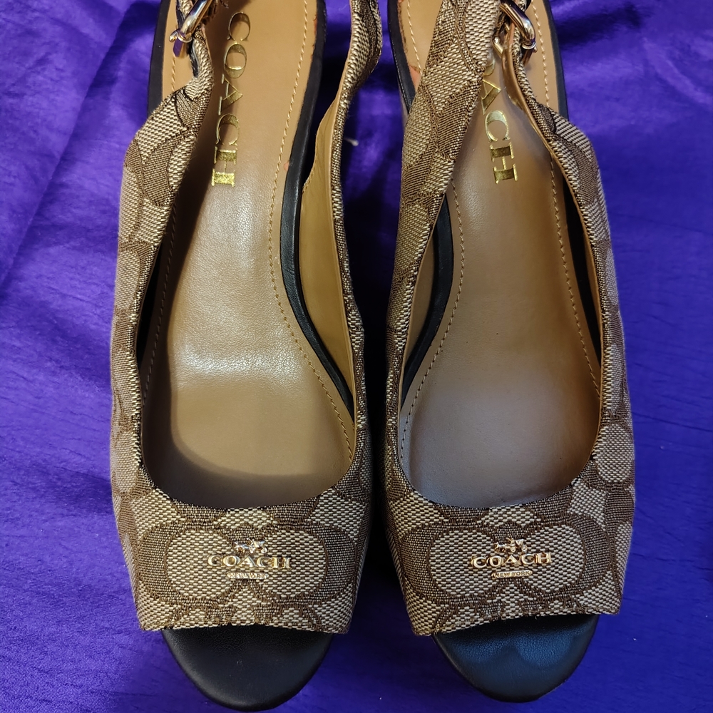Coach Brown Women's Shoes - Picture 4 of 4